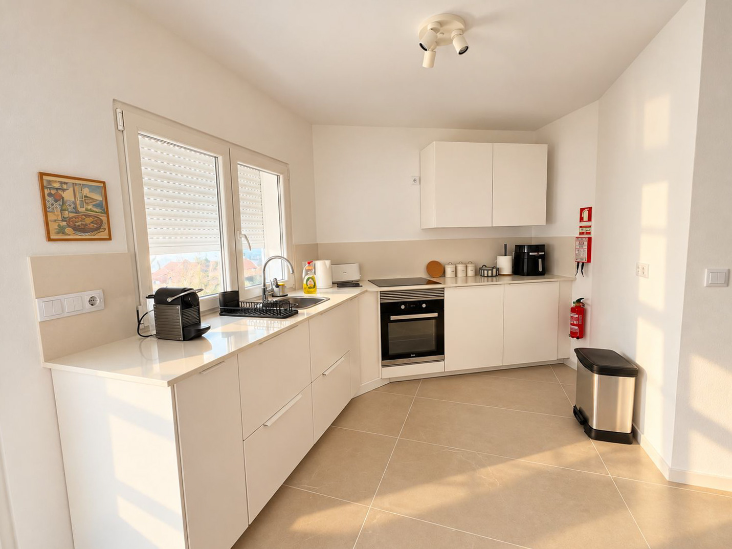Fully equipped kitchen